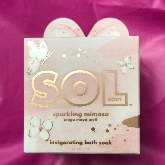 Colourpop Bath & Body Sol Body Mood Mega Melt Sparkling Mimosa Bath